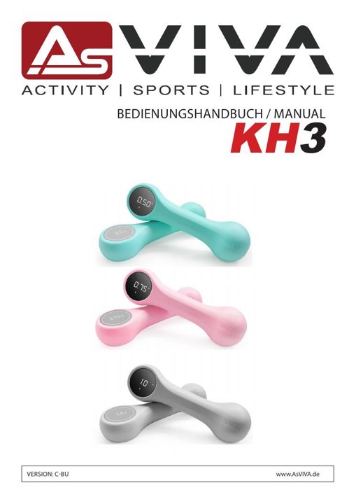 Dumbbellset Power Boost KH3 – 0,5 + 0,75 + 1 kg