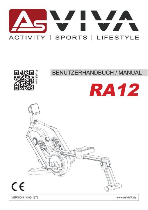 3D-roeimachine RA12 Rower