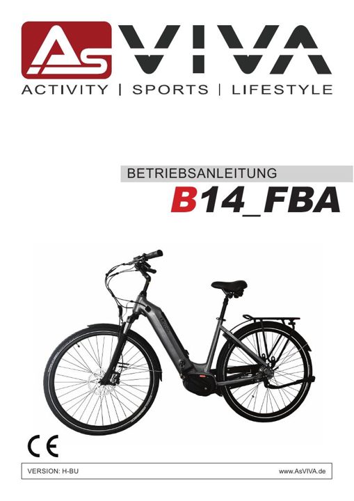 City E-Bike Stadtfalter B14 – Grijs/Wit
