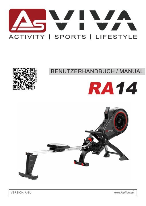 Roeimachine Magnetic Rower RA14