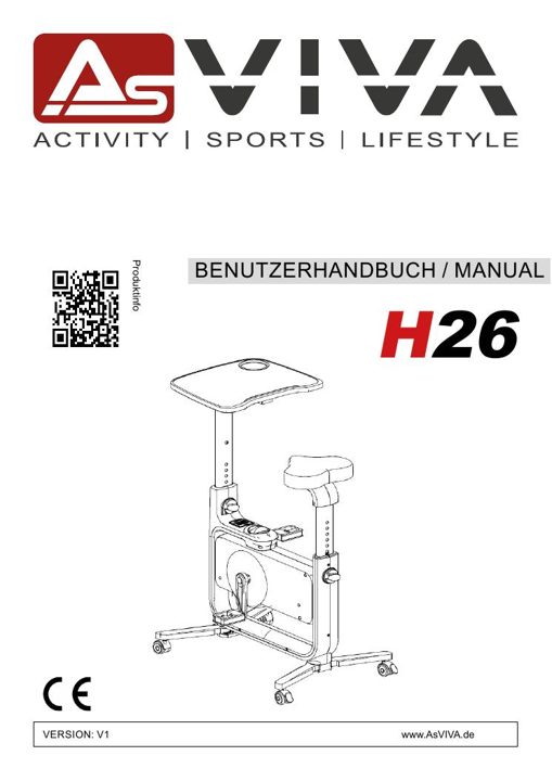 Desk-Bike & hometrainer H26