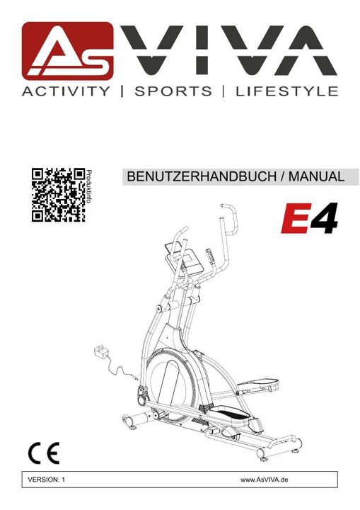 Cross Trainer Smart E4 Pro