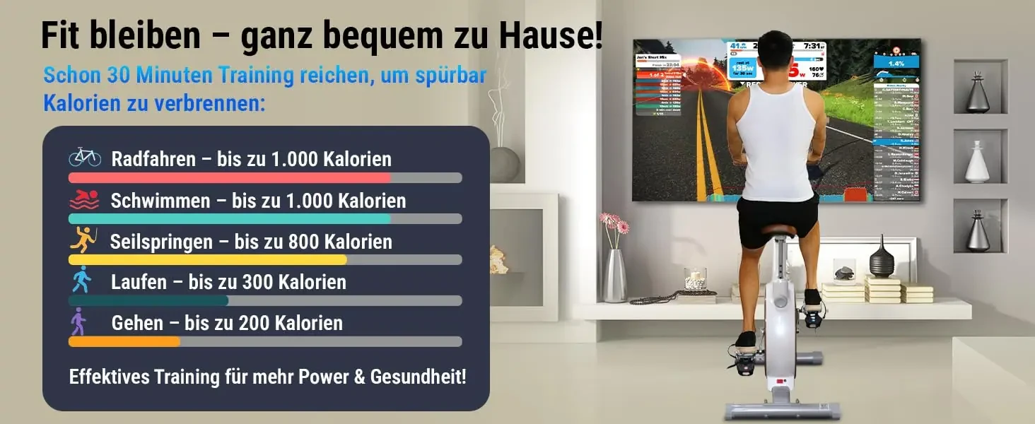 AsVIVA H12 – Fit bleiben & Kalorien verbrennen zu Hause
