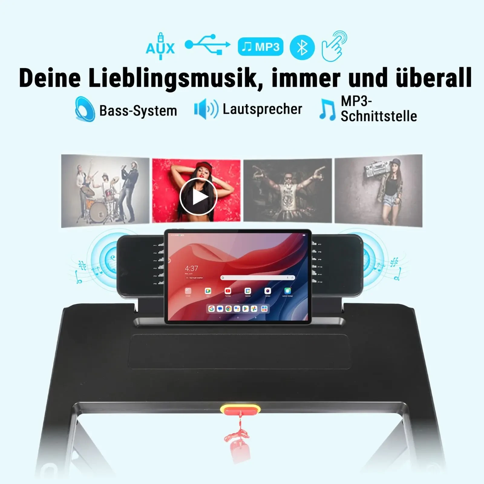 Deine Lieblingsmusik – Lautsprecher & Bass-System