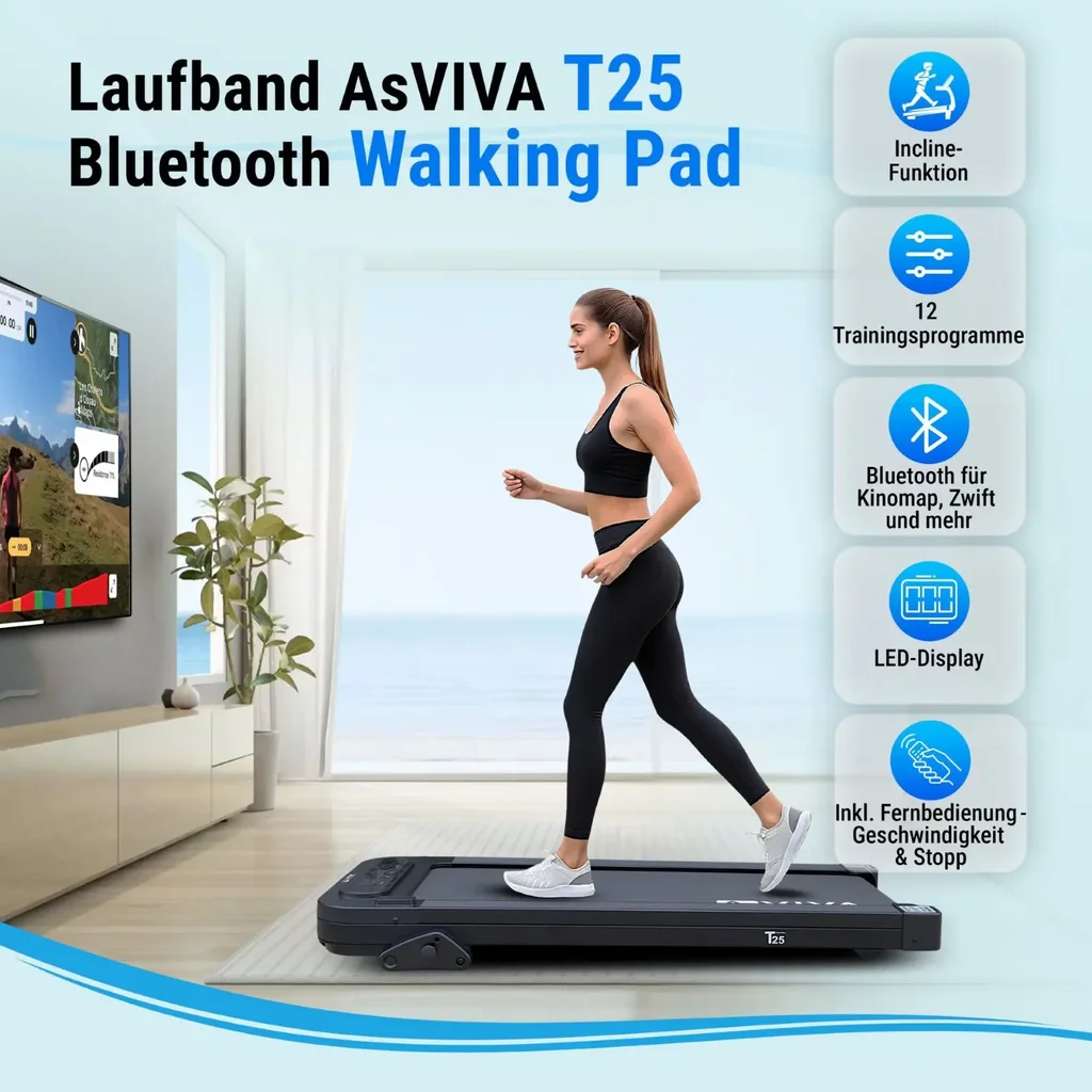 Smartes Walking Pad für Zuhause & Büro