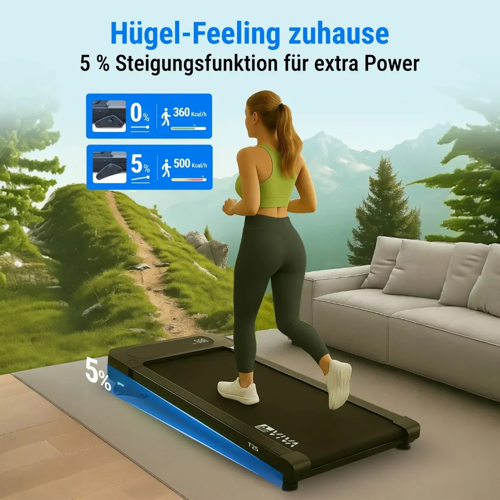5 % Steigungsfunktion für mehr Intensität