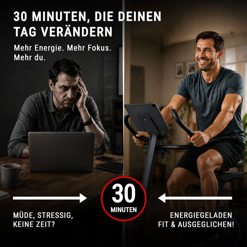 30 Minuten Training auf dem AsVIVA H12 für mehr Energie und Fokus