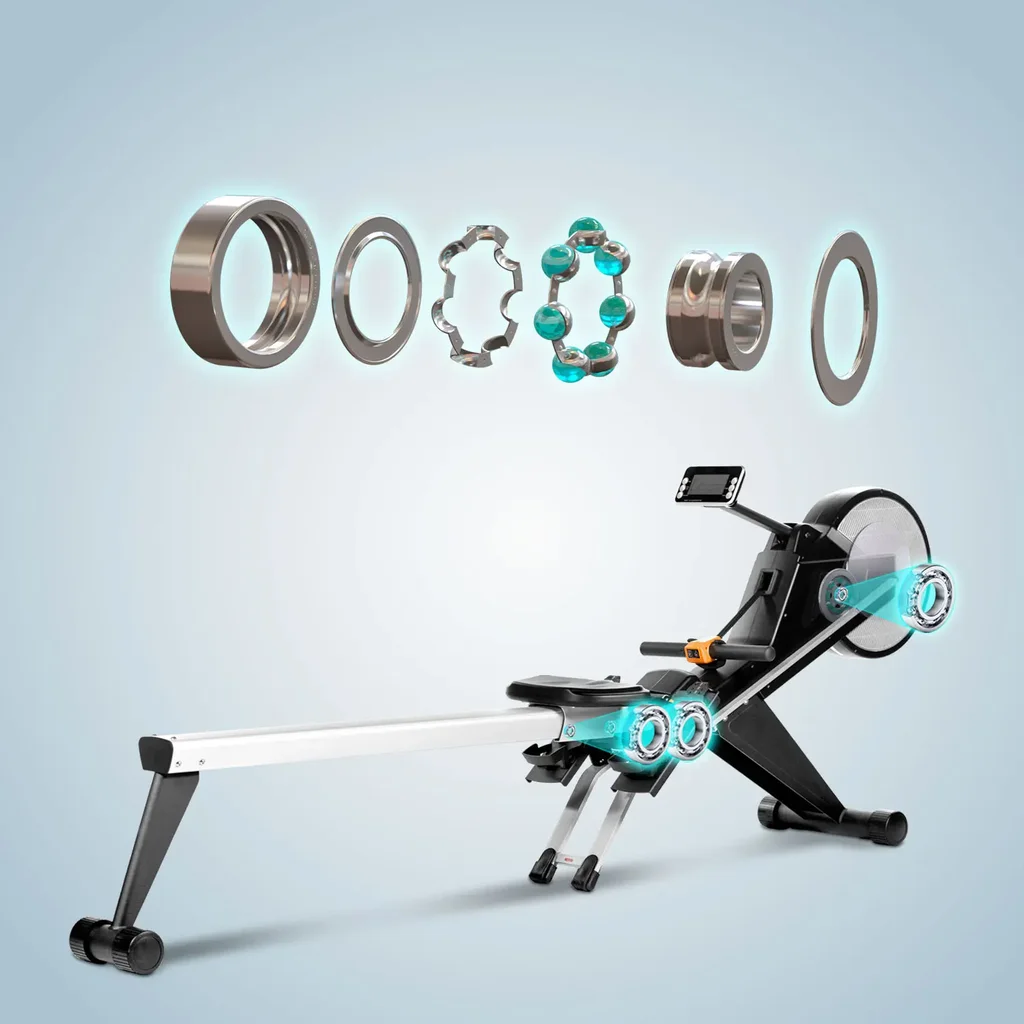 Easy Glide Komfortsitz auf kugelgelagertem Rollensystem
