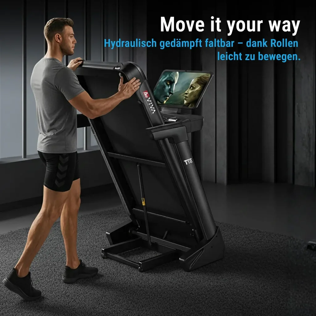 Move it your way – hydraulisch gedämpft klappbar