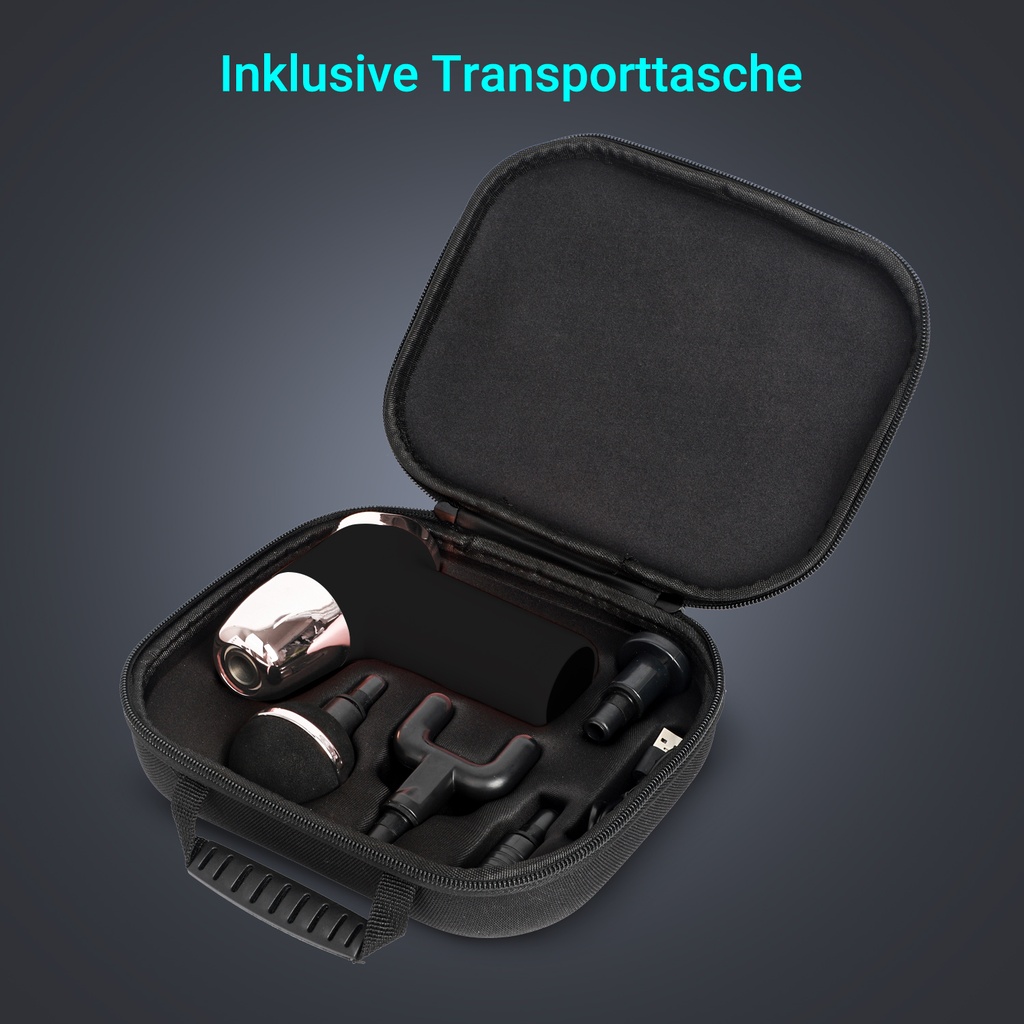 Inklusive robuster Transporttasche