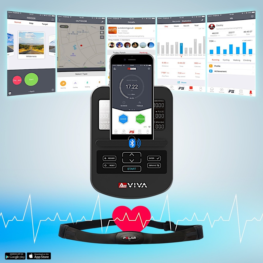 Bluetooth & Fitness-App-Kompatibilität