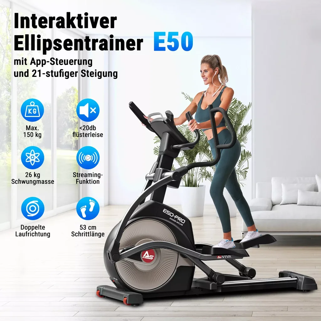 21-fache elektrische Steigungsverstellung & App-Steuerung
