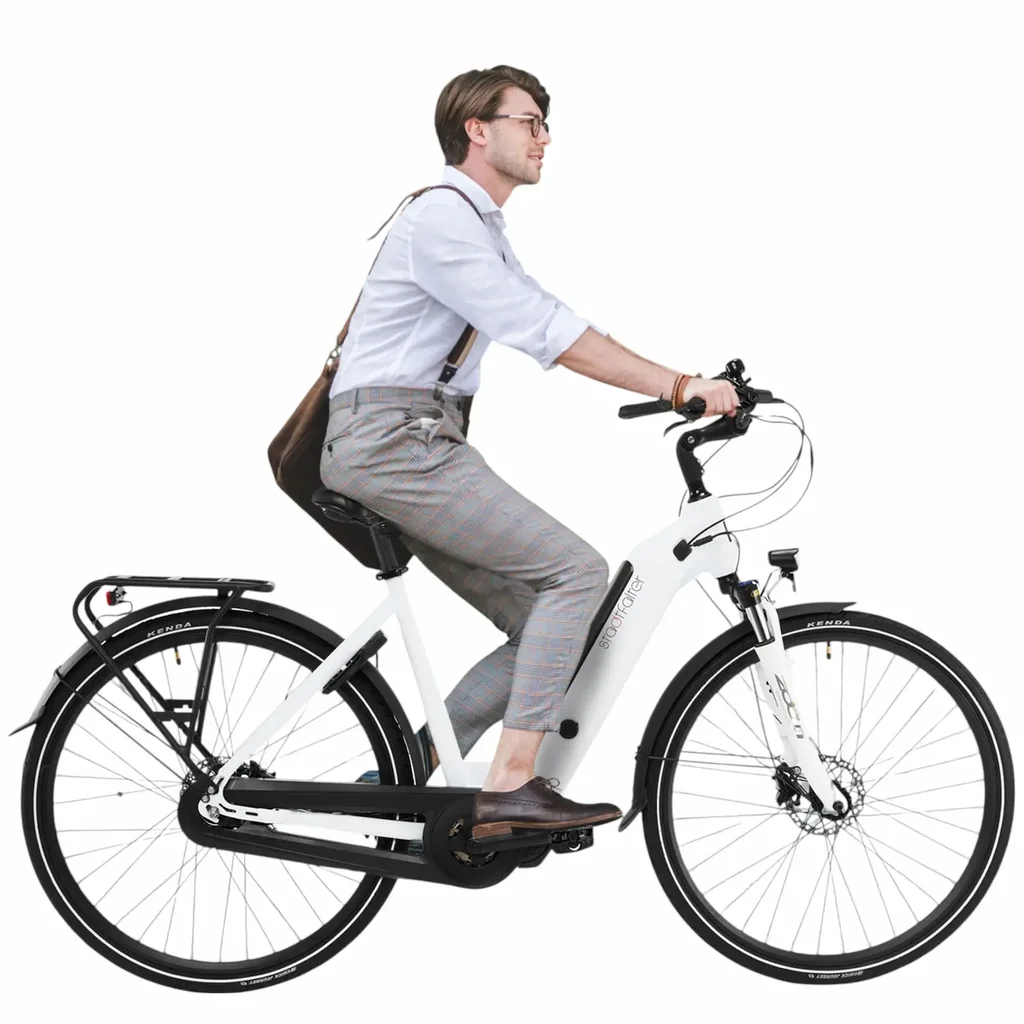 City E-Bike Stadtfalter B14 – Gray/White